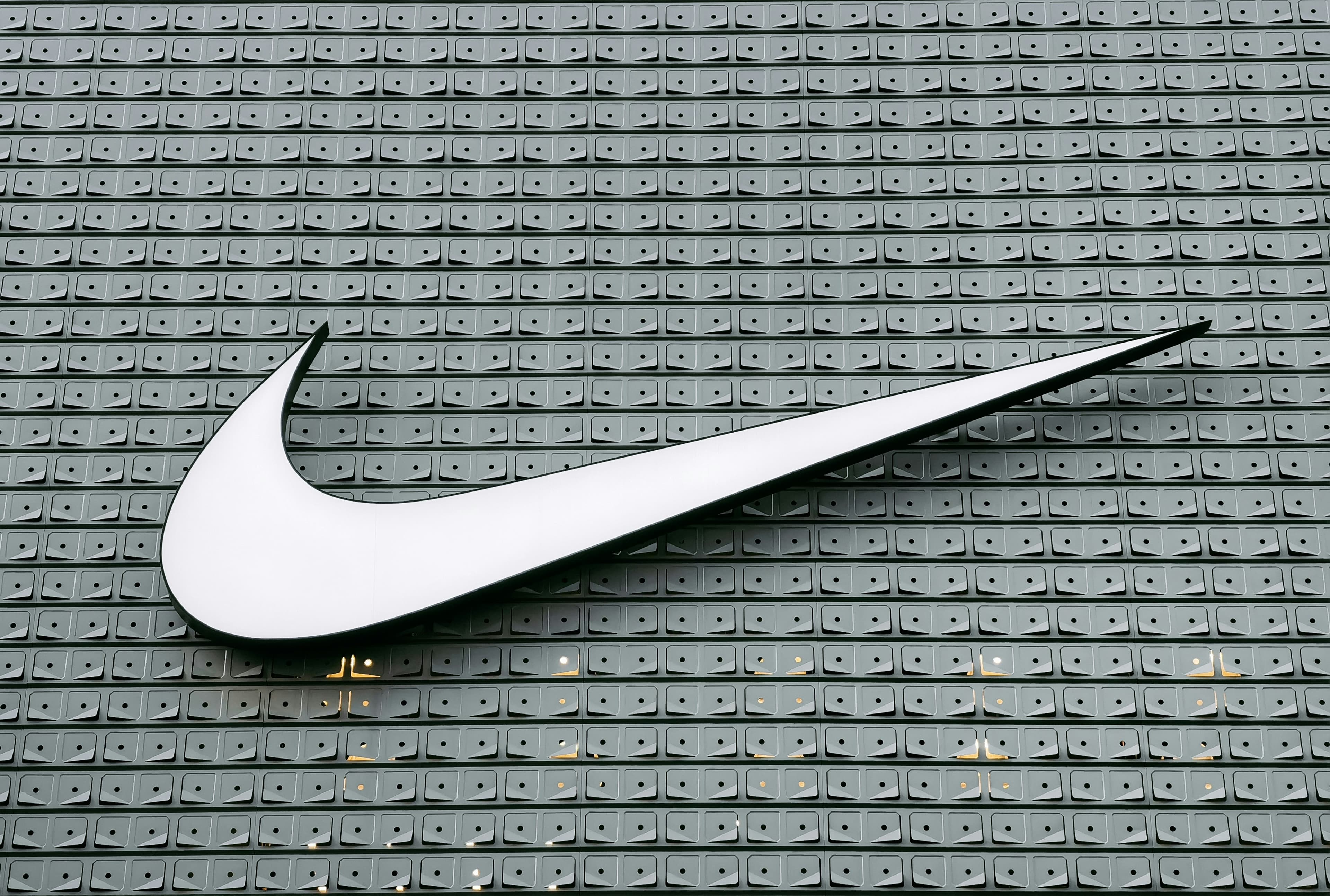 nike on the ground