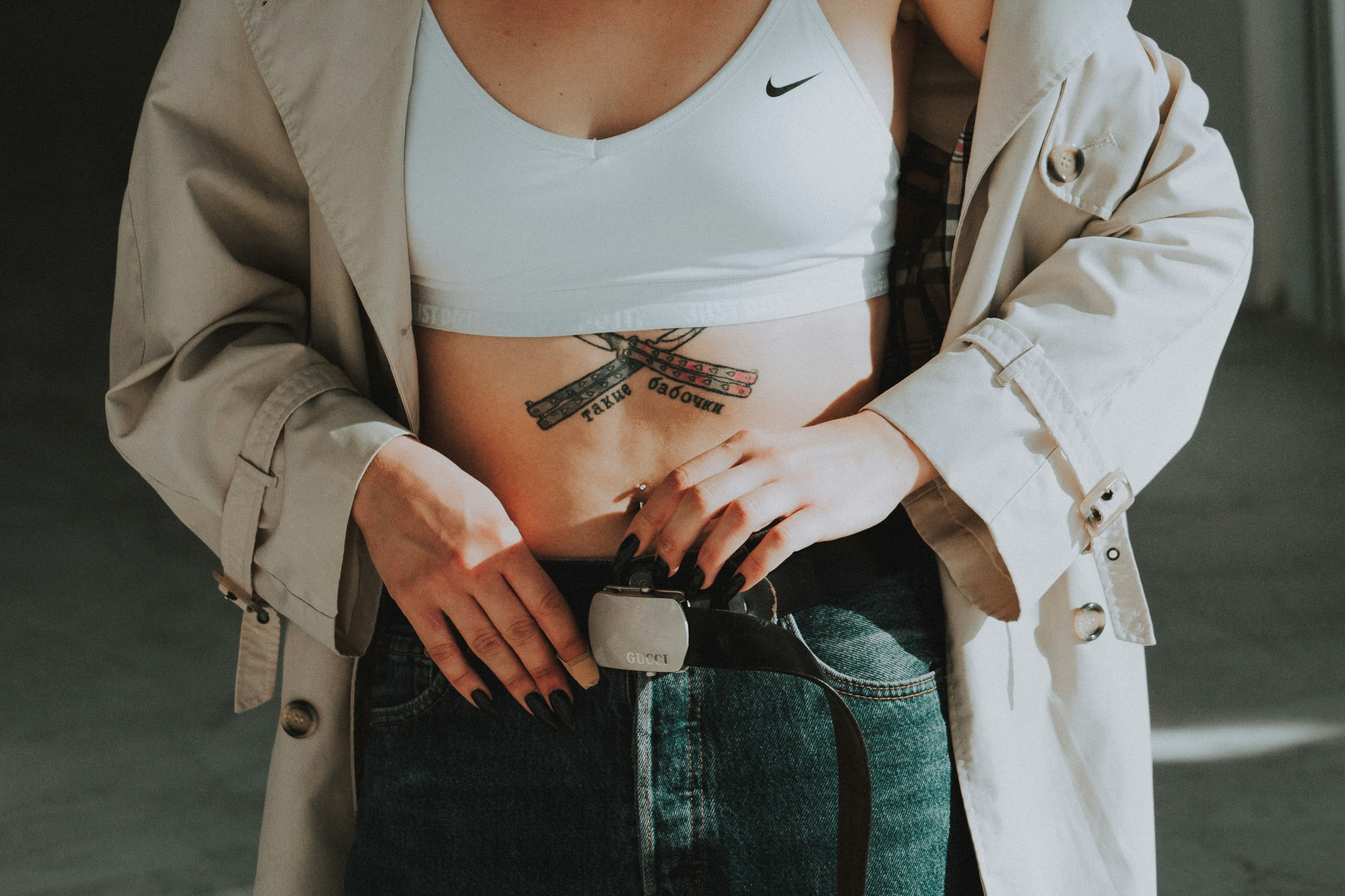 sport woman in the gym